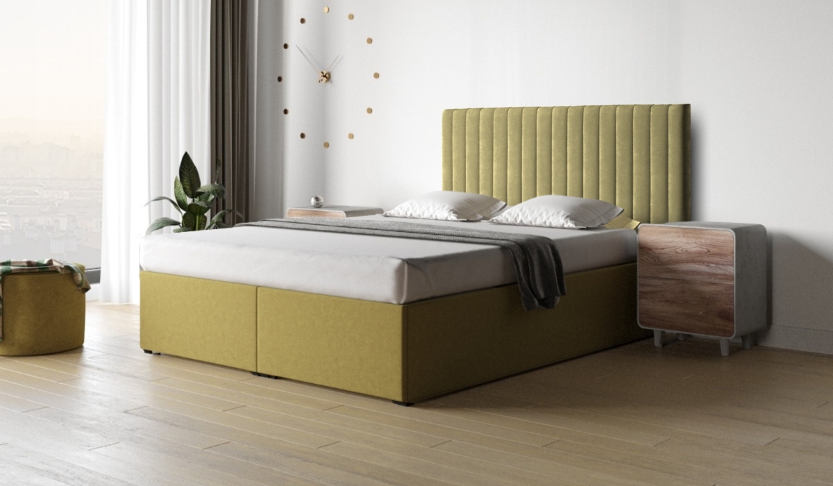 Łóżko kontynentalne FUNKY M&K Foam Koło