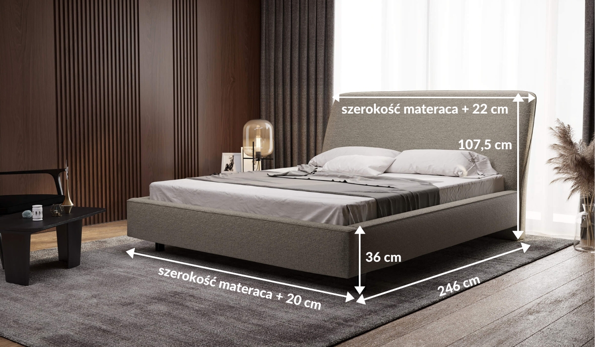 wymiary łóżka 81281