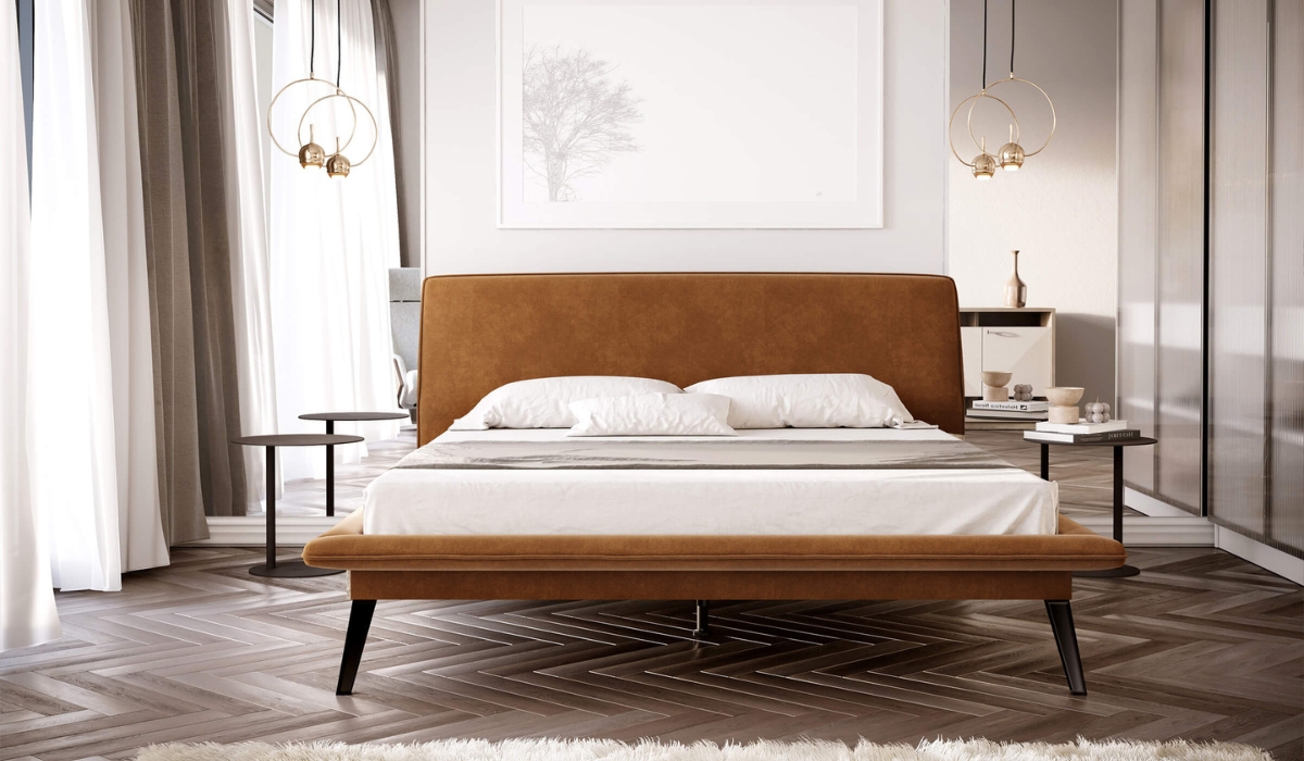 Łóżko tapicerowane 81282