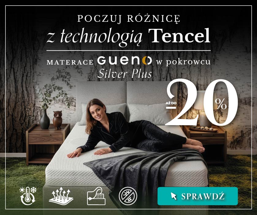 Materace w pokrowcu Silver Plus