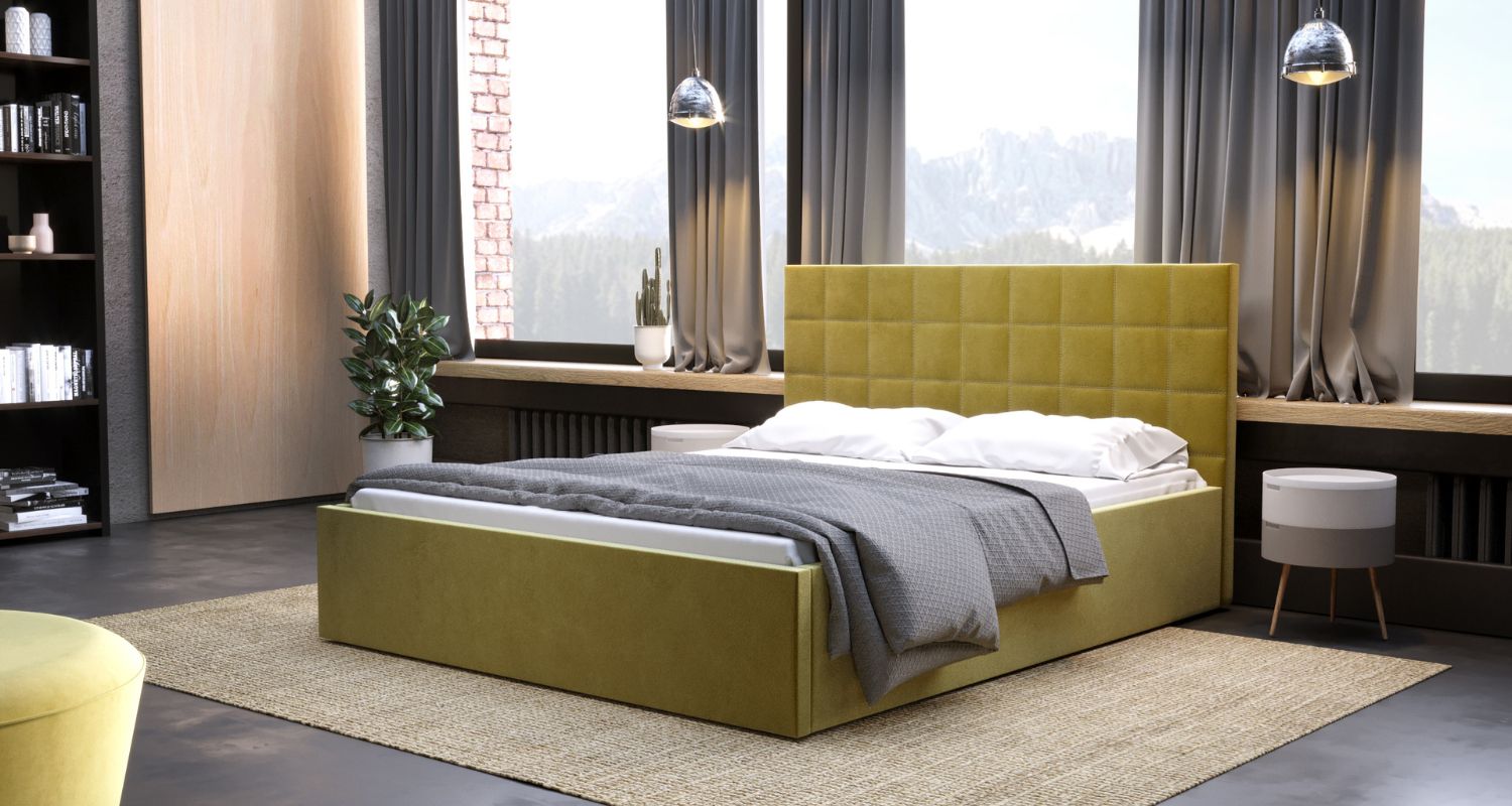 łóżka z pojemnikiem 180x220